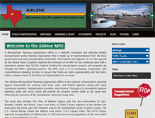 Tablet Screenshot of abilenempo.org